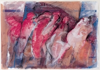 60 x 42 cm / Mixed media on paper