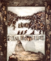 started / 1979 / 100 x 85 cm /Tempera on canvas